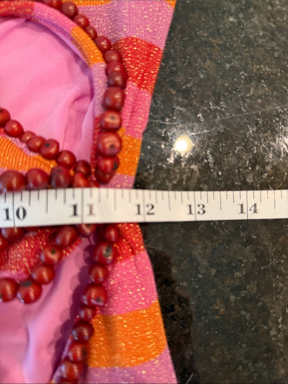 NWT Anthropologie AZULU Rozita Cutout Halter Mini Dress Raspberry Stripe Medium - Picture 10 of 14